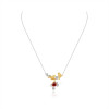 RichandRare-ARTISAN-KARAT GOLD, RUBY AND DIAMOND 'GARDEN' PENDENT NECKLACE